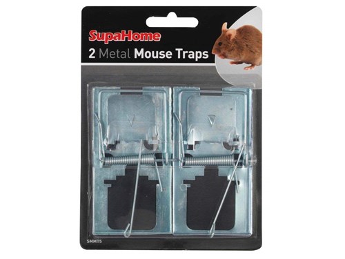  SupaHome 2 Metal Mouse Traps
